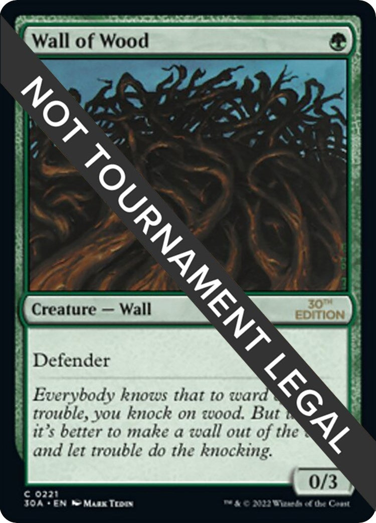 Wall of Wood (221) [30A] - MTG Single