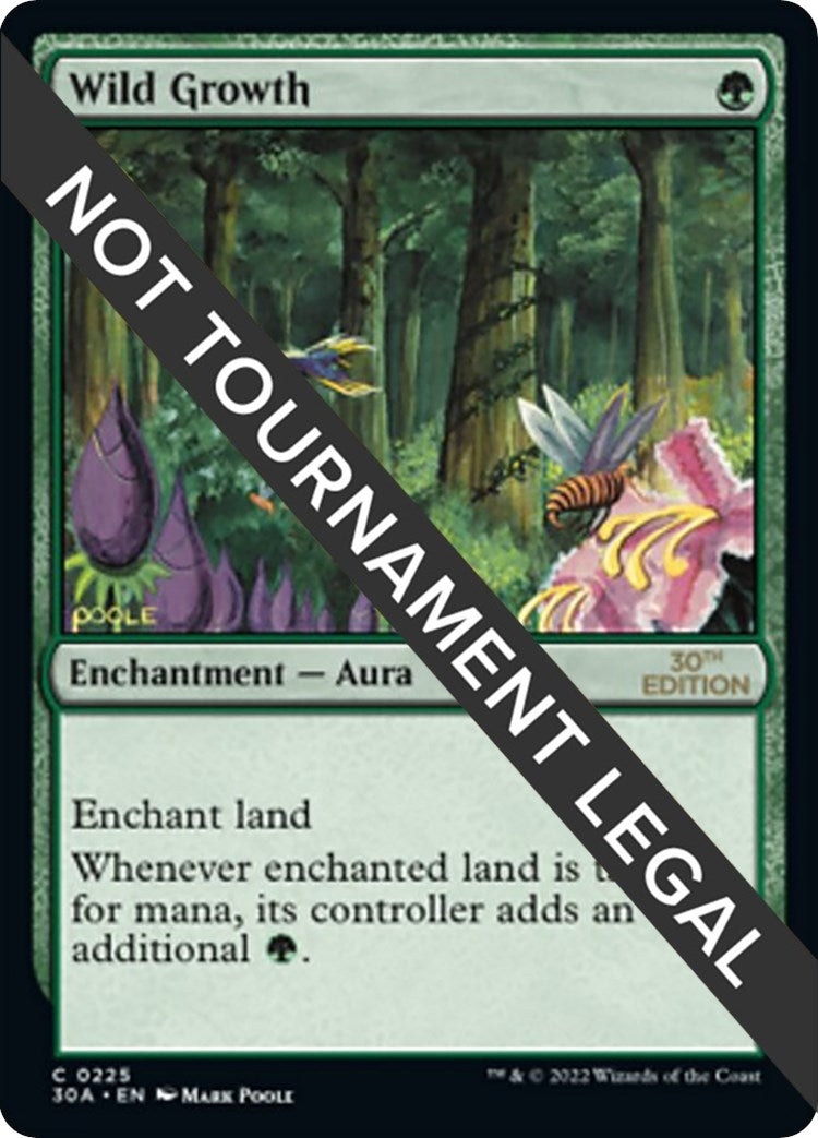 Wild Growth (225) [30A] - MTG Single