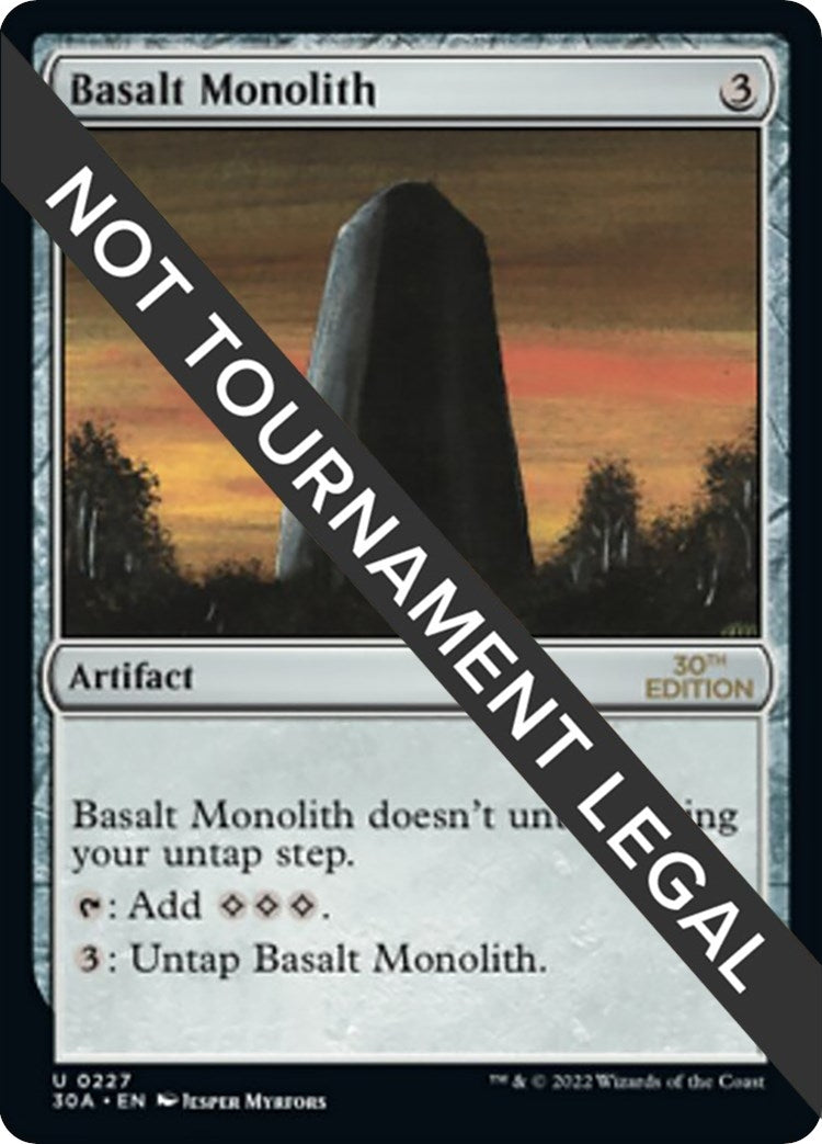 Basalt Monolith (227) [30A] - MTG Single