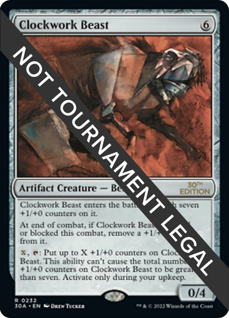 Clockwork Beast (232) [30A] - MTG Single