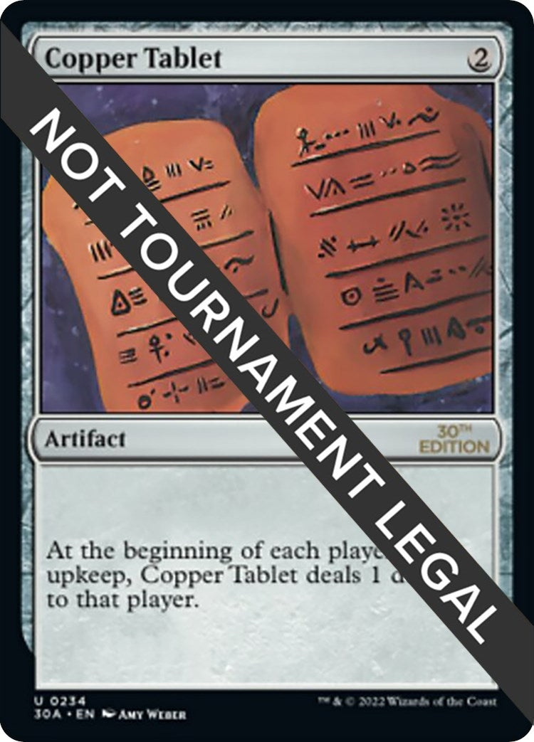 Copper Tablet (234) [30A] - MTG Single