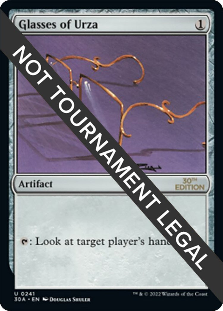 Glasses of Urza (241) [30A] - MTG Single