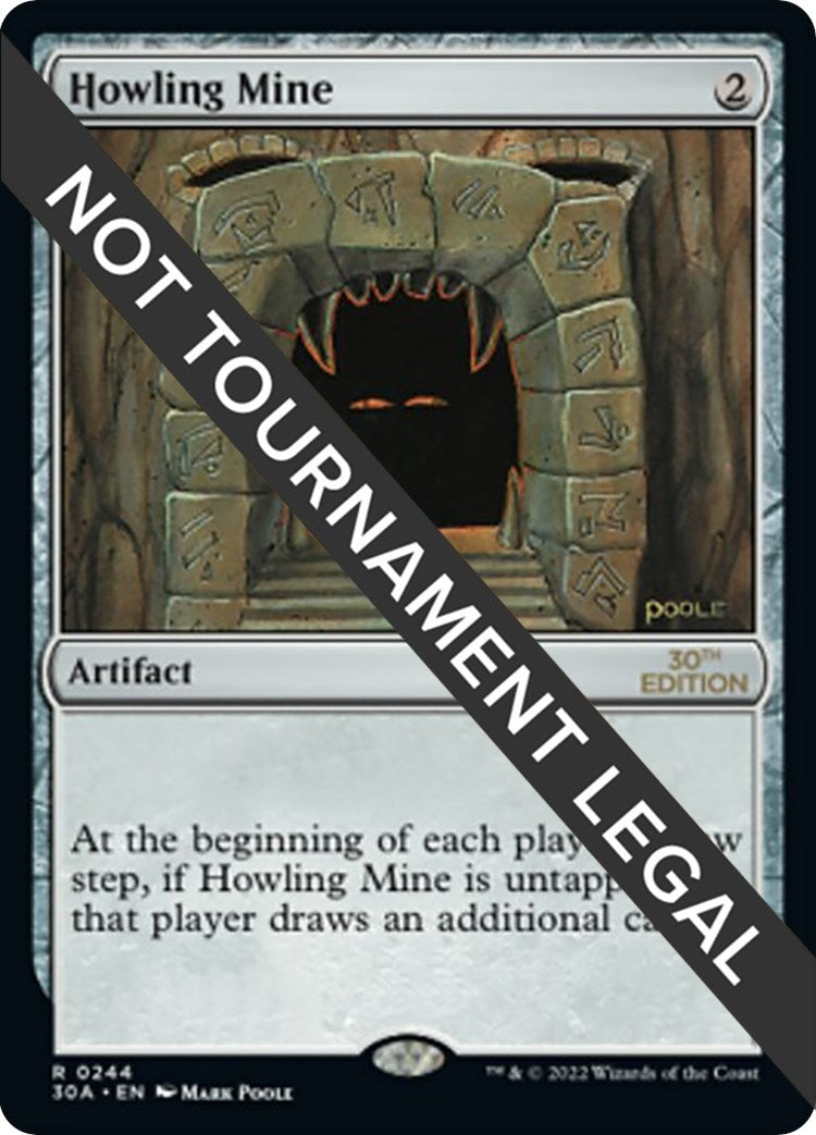 Howling Mine (244) [30A] - MTG Single