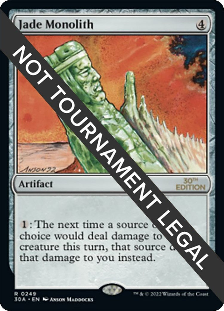 Jade Monolith (249) [30A] - MTG Single