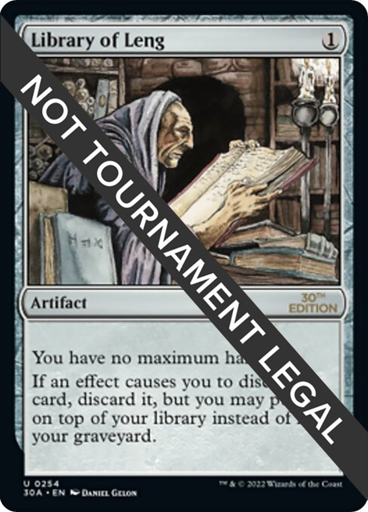 Library of Leng (254) [30A] - MTG Single