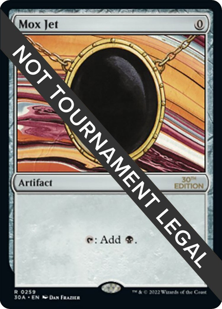 Mox Jet (259) [30A] - MTG Single
