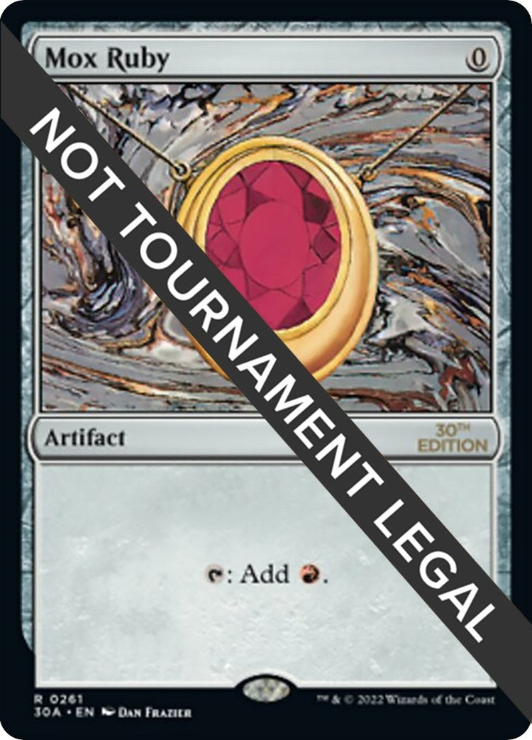 Mox Ruby (261) [30A] - MTG Single
