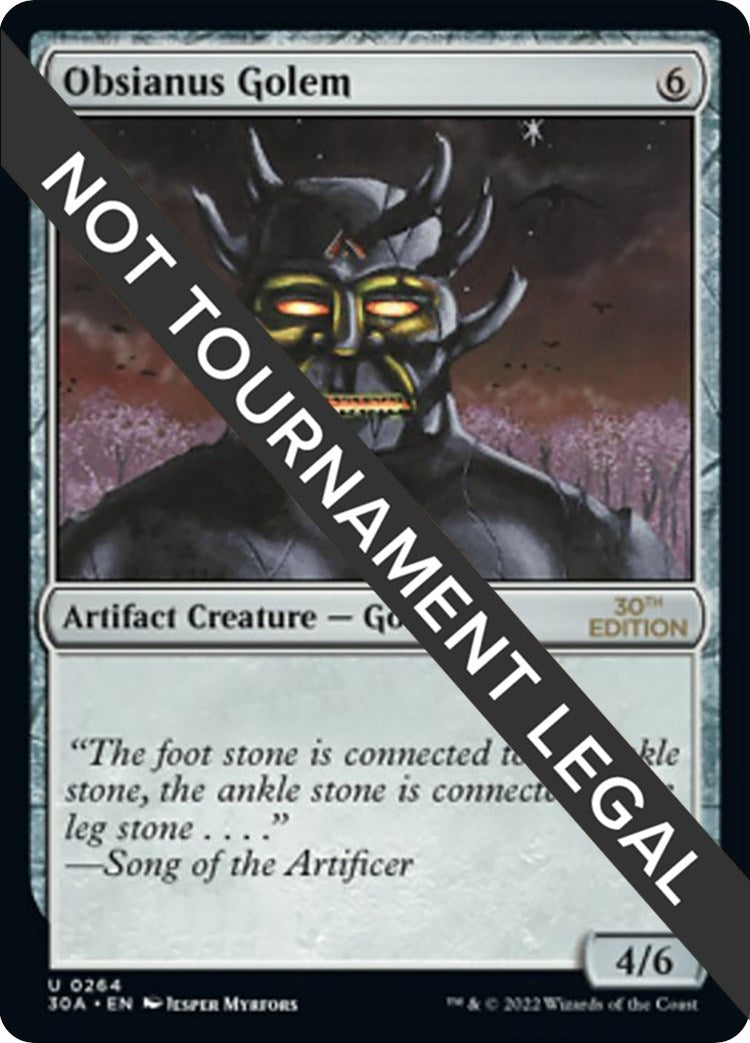 Obsianus Golem (264) [30A] - MTG Single