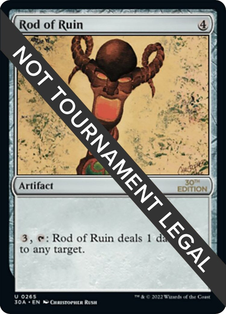 Rod of Ruin (265) [30A] - MTG Single