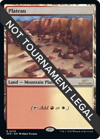 Plateau (275) [30A] - MTG Single