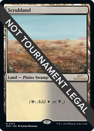 Scrubland (277) [30A] - MTG Single