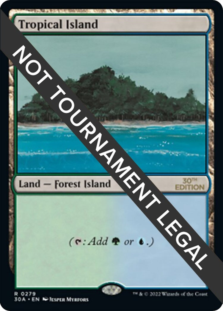 Tropical Island (279) [30A] - MTG Single