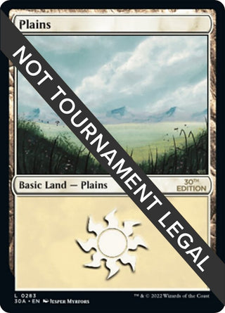 Plains (283) (283) [30A] - MTG Single