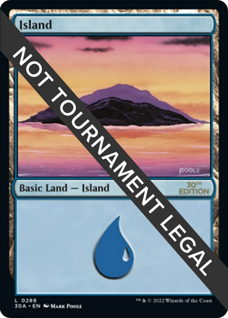 Island (286) (286) [30A] - MTG Single