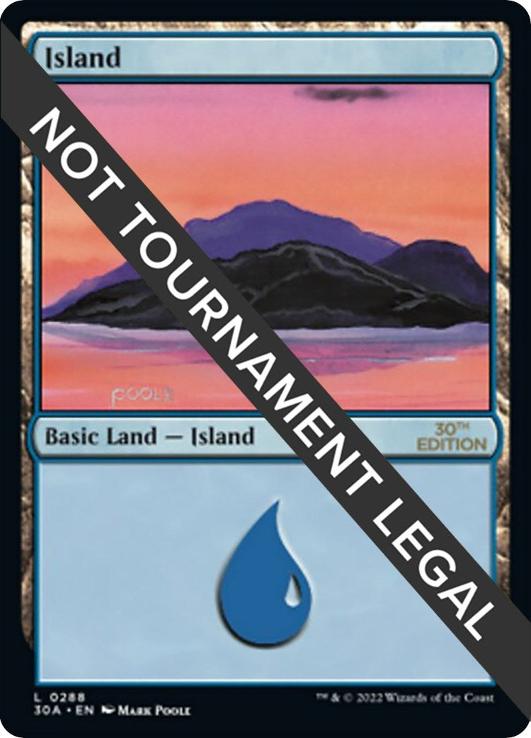 Island (288) (288) [30A] - MTG Single