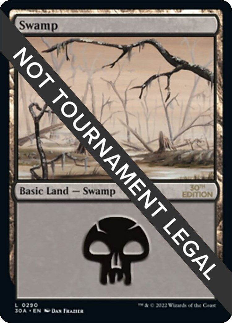 Swamp (290) (290) [30A] - MTG Single
