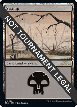 Swamp (290) (290) [30A] - MTG Single