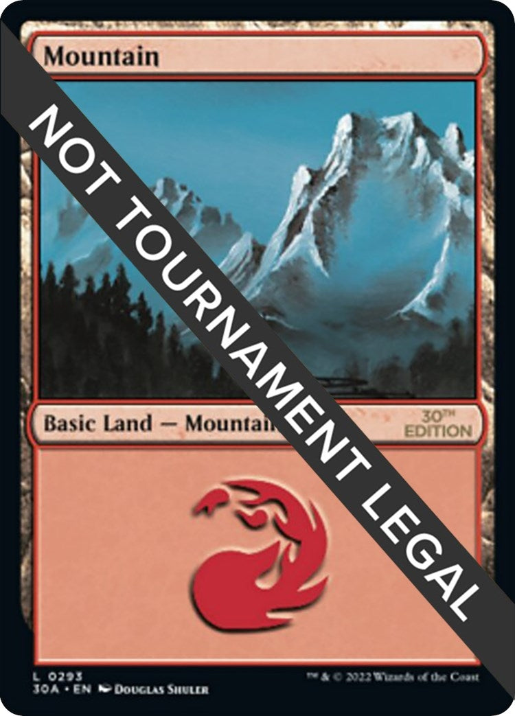 Mountain (293) (293) [30A] - MTG Single