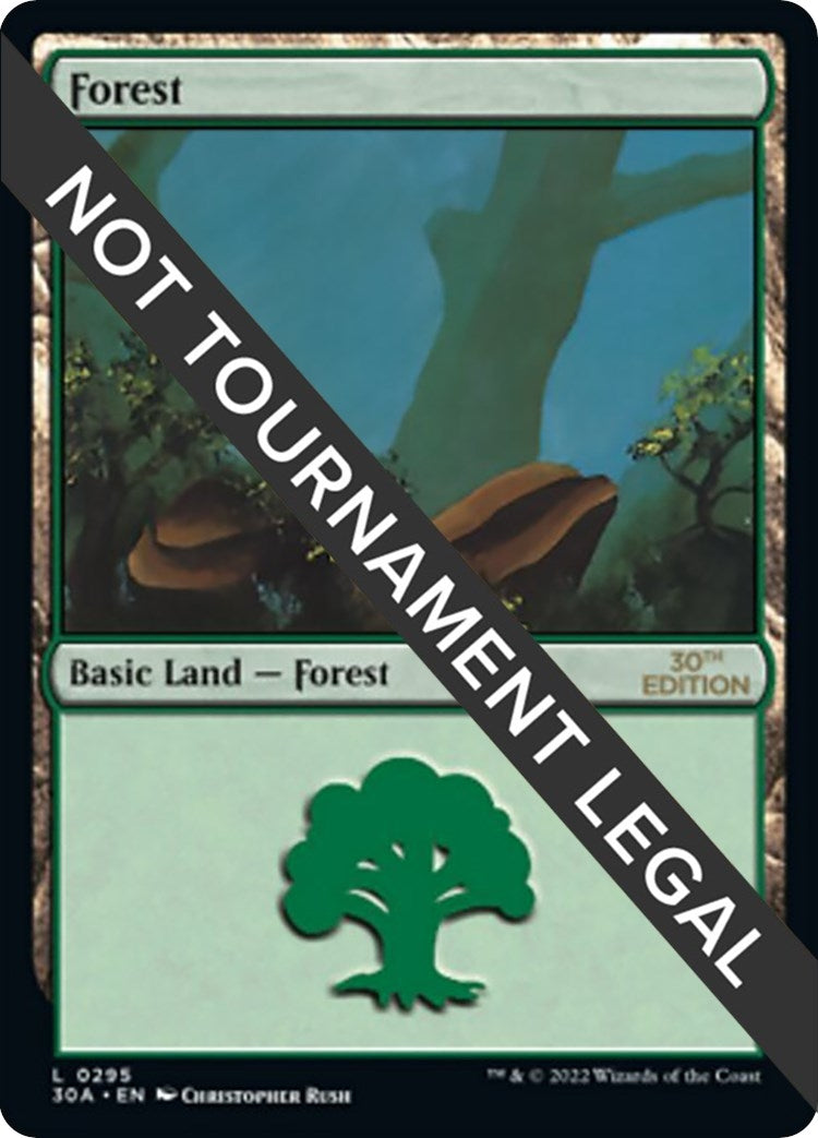 Forest (295) (295) [30A] - MTG Single