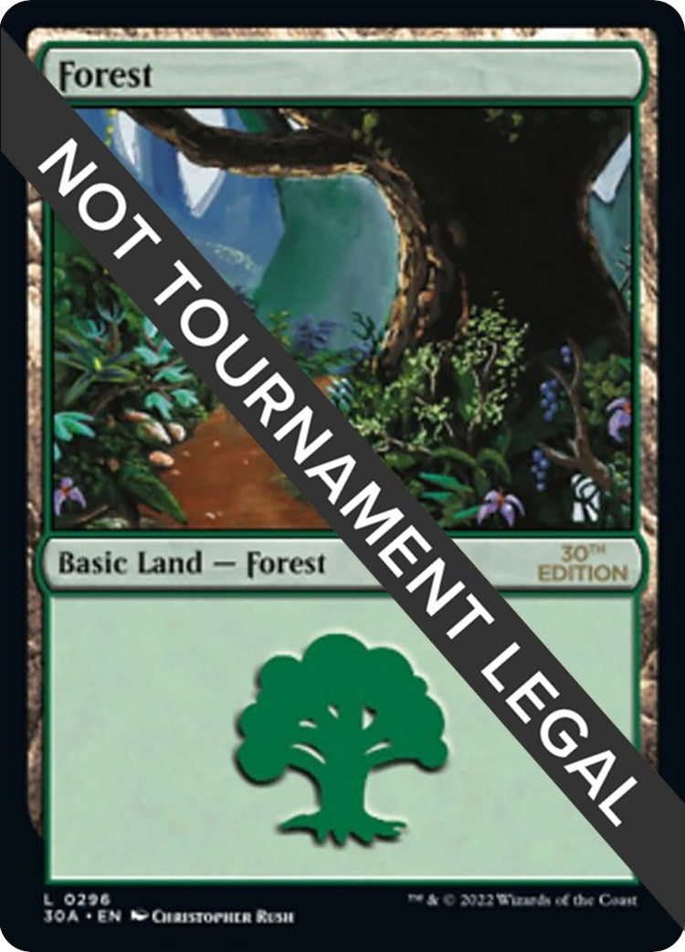 Forest (296) (296) [30A] - MTG Single