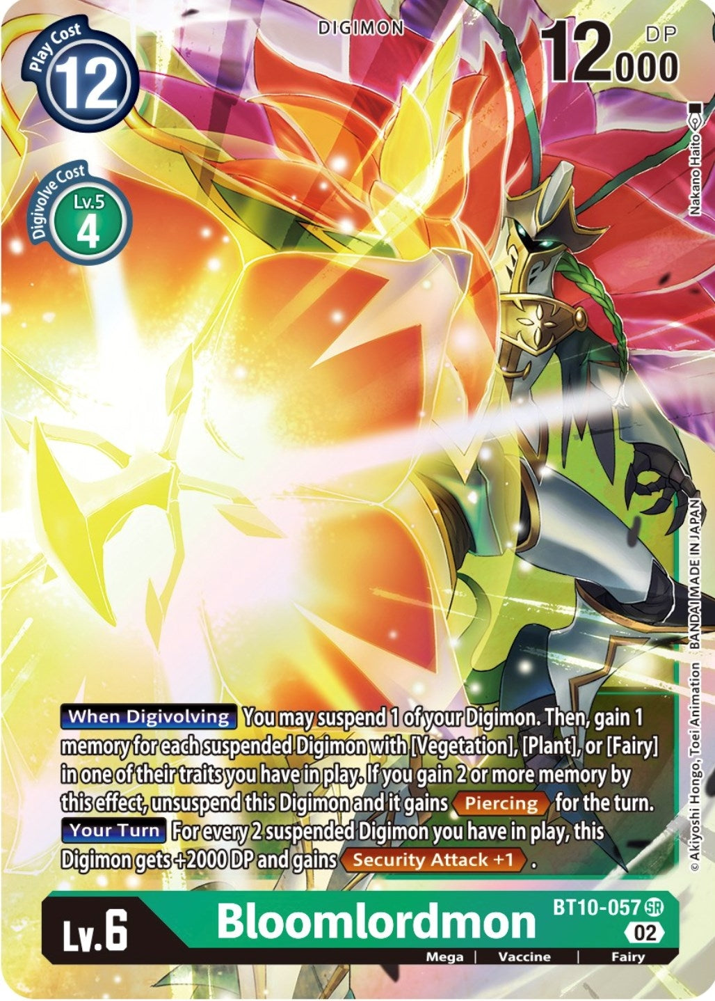 Bloomlordmon (10057) [BT10] - Digimon Card Game Single