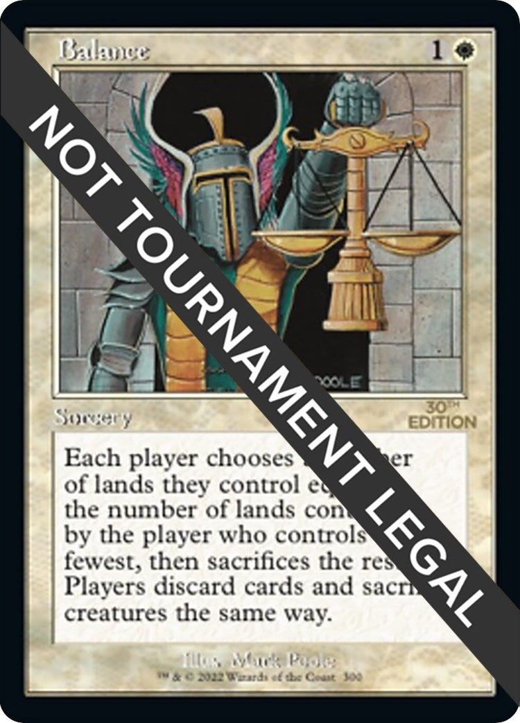Balance (Retro Frame) (300) [30A] - MTG Single