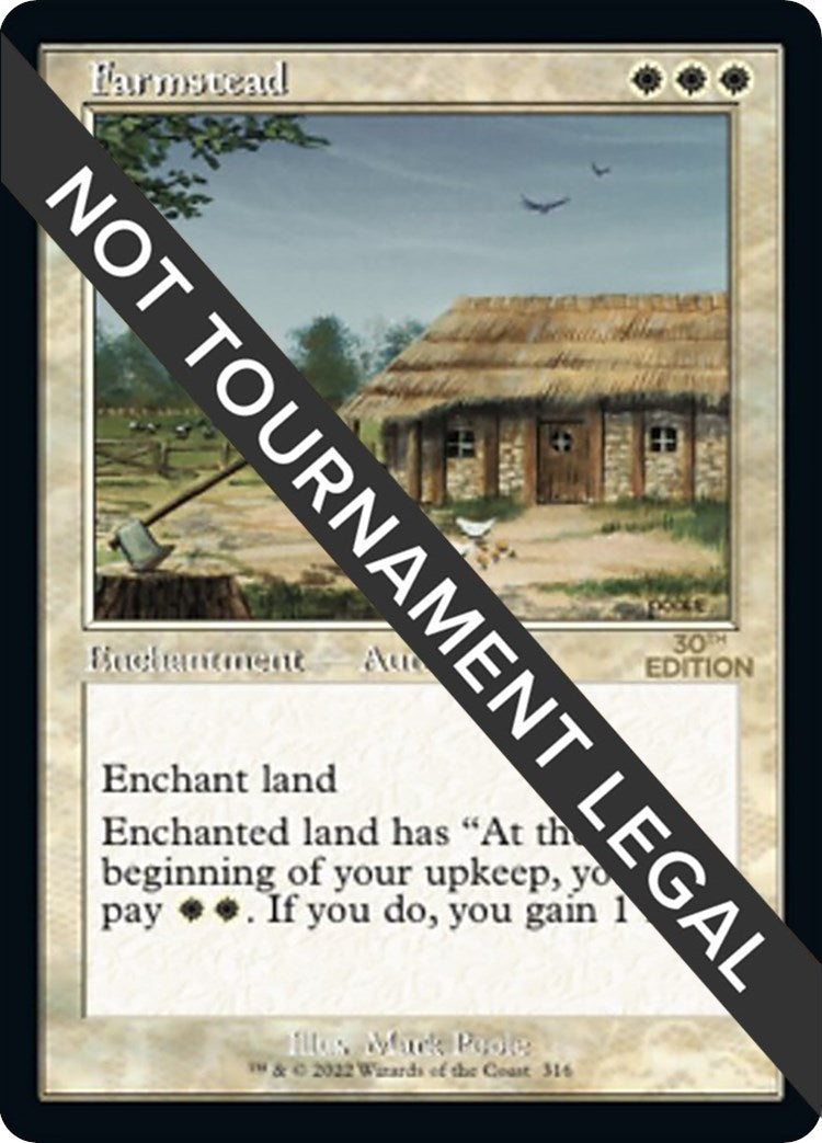 Farmstead (Retro Frame) (316) [30A] - MTG Single