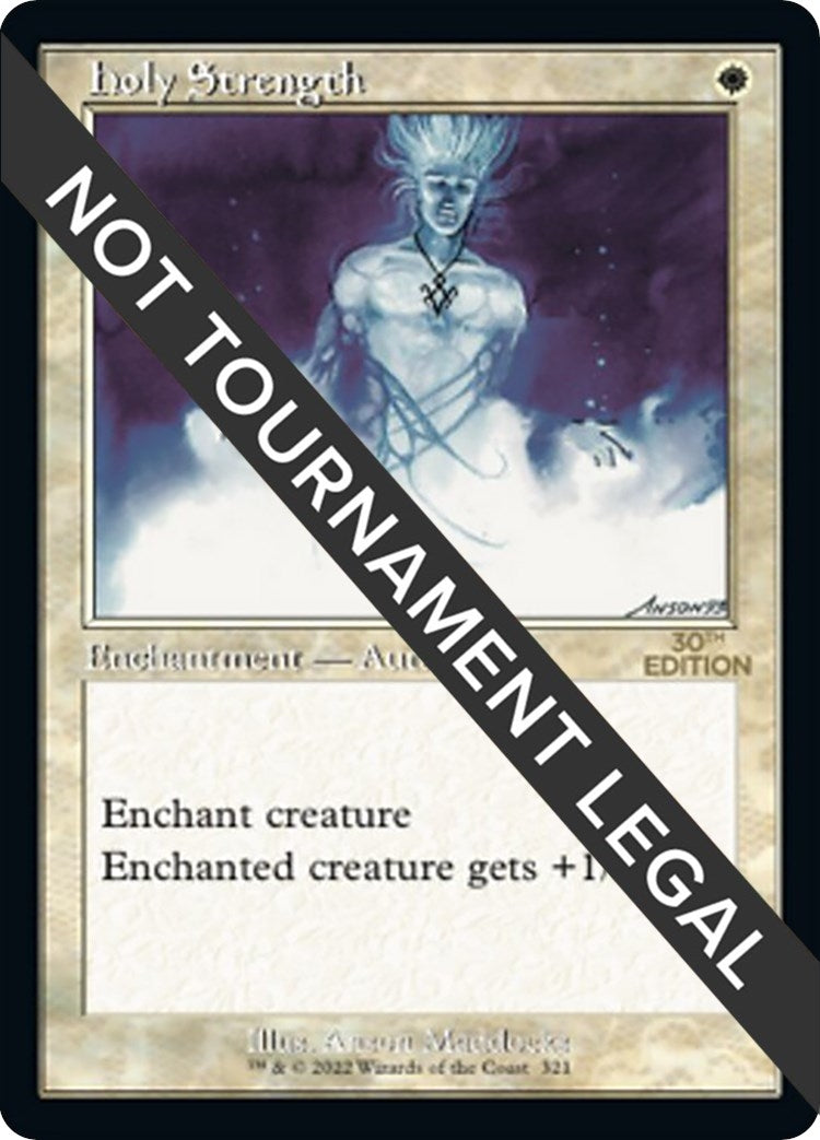 Holy Strength (Retro Frame) (321) [30A] - MTG Single