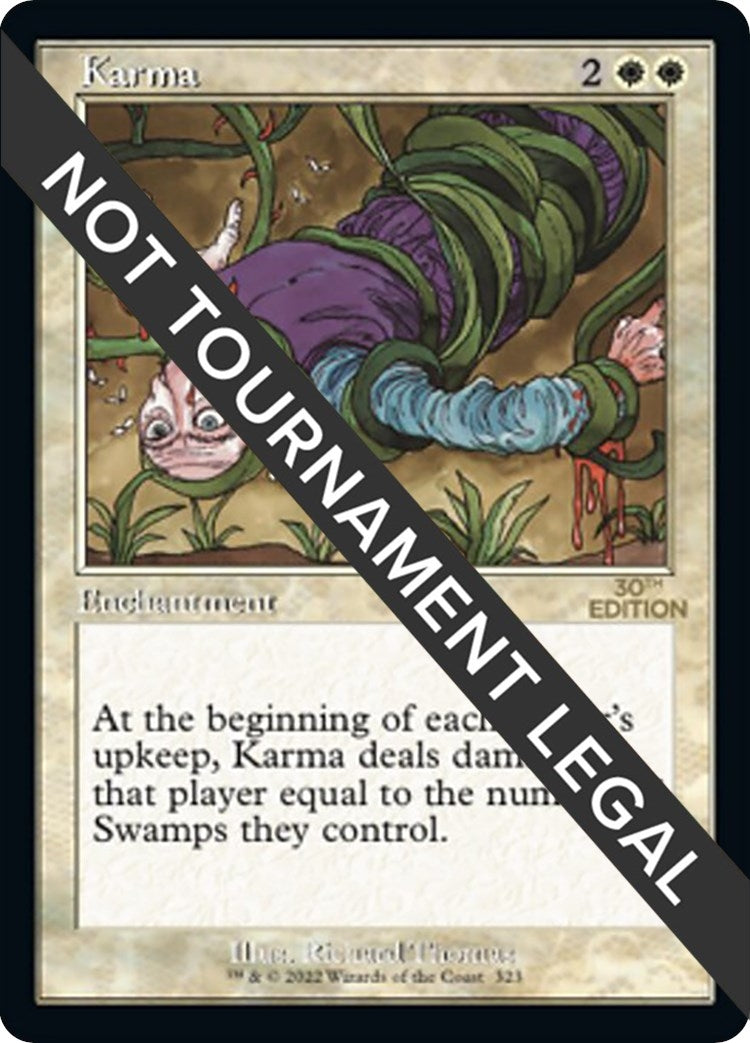 Karma (Retro Frame) (323) [30A] - MTG Single