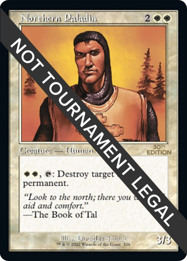 Northern Paladin (Retro Frame) (326) [30A] - MTG Single