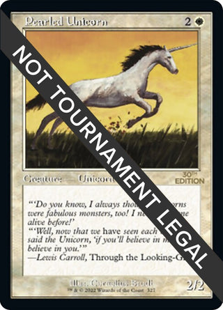 Pearled Unicorn (Retro Frame) (327) [30A] - MTG Single