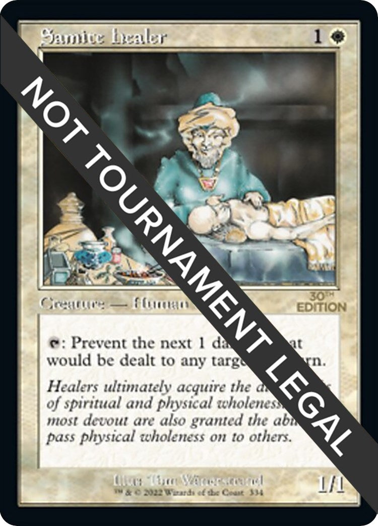 Samite Healer (Retro Frame) (334) [30A] - MTG Single