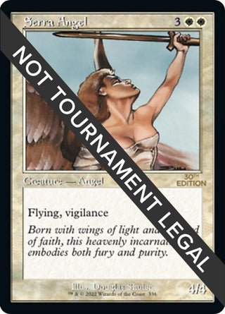 Serra Angel (Retro Frame) (336) [30A] - MTG Single