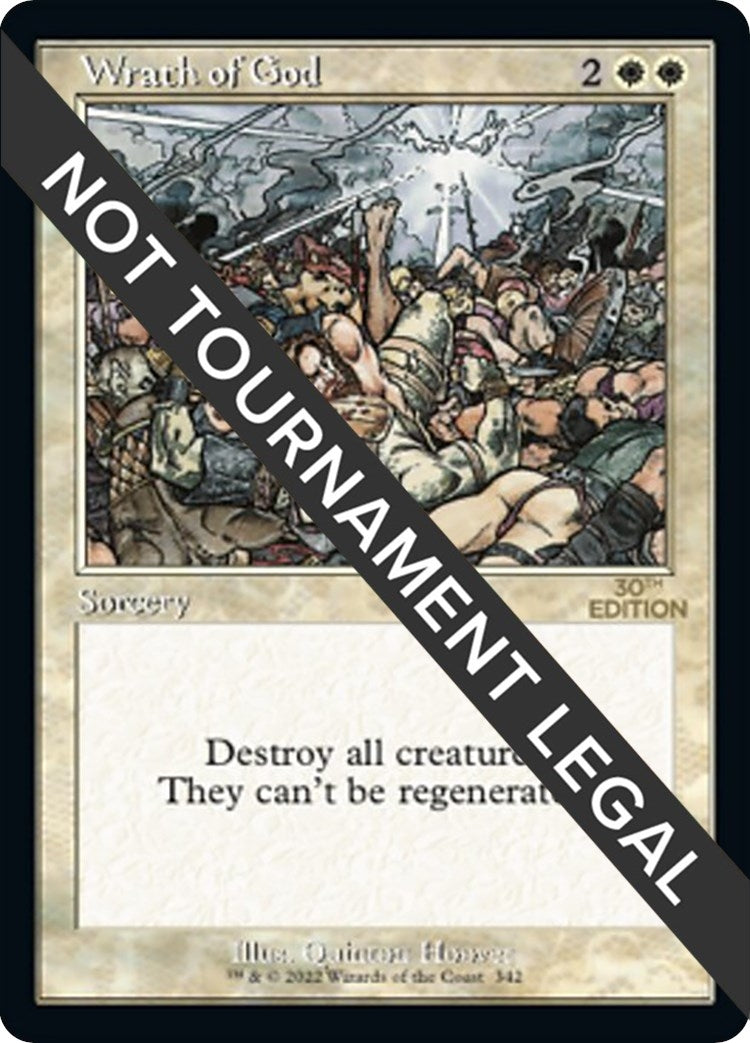 Wrath of God (Retro Frame) (342) [30A] - MTG Single