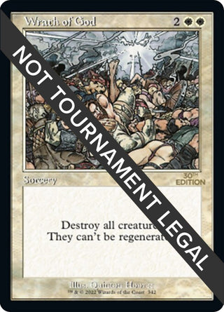 Wrath of God (Retro Frame) (342) [30A] - MTG Single