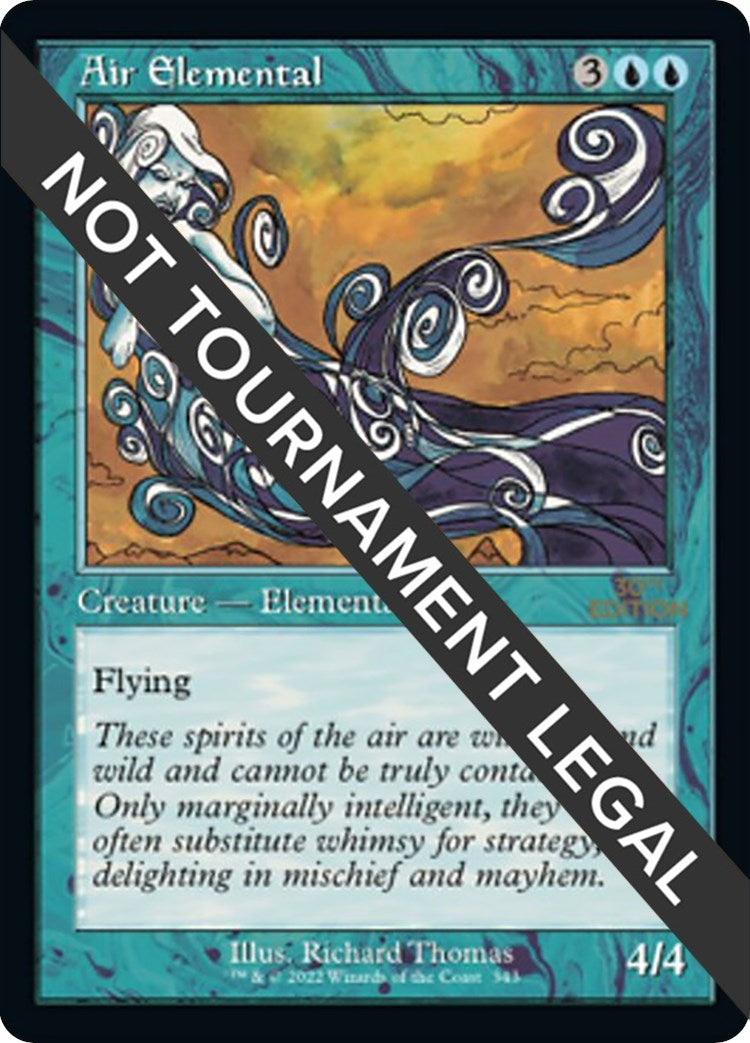 Air Elemental (Retro Frame) (343) [30A] - MTG Single