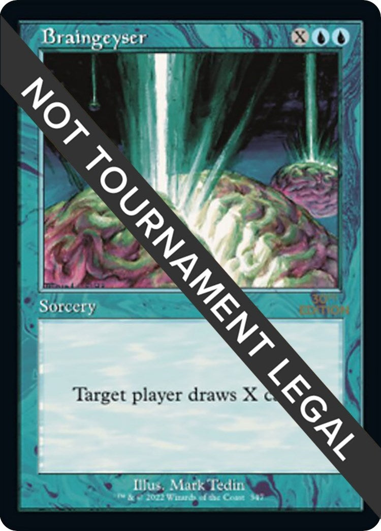 Braingeyser (Retro Frame) (347) [30A] - MTG Single