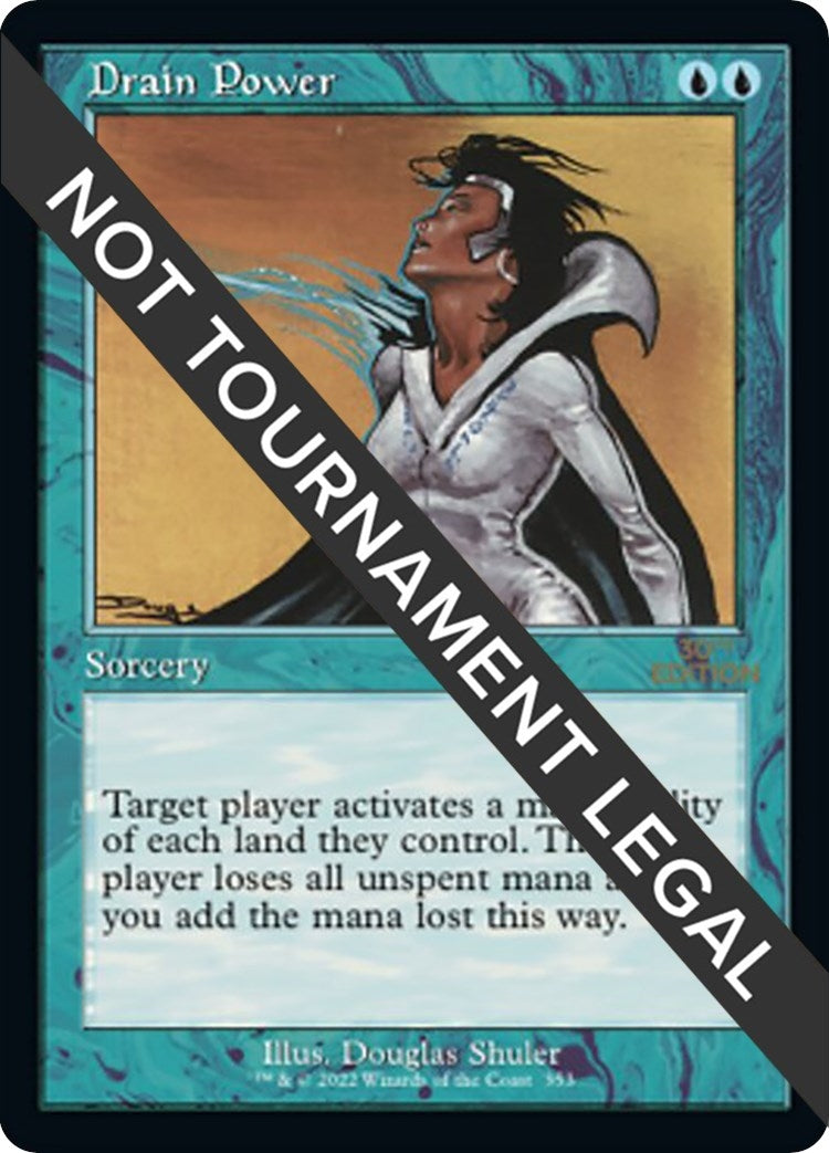 Drain Power (Retro Frame) (353) [30A] - MTG Single