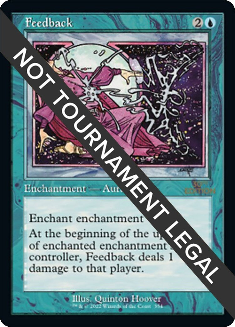 Feedback (Retro Frame) (354) [30A] - MTG Single