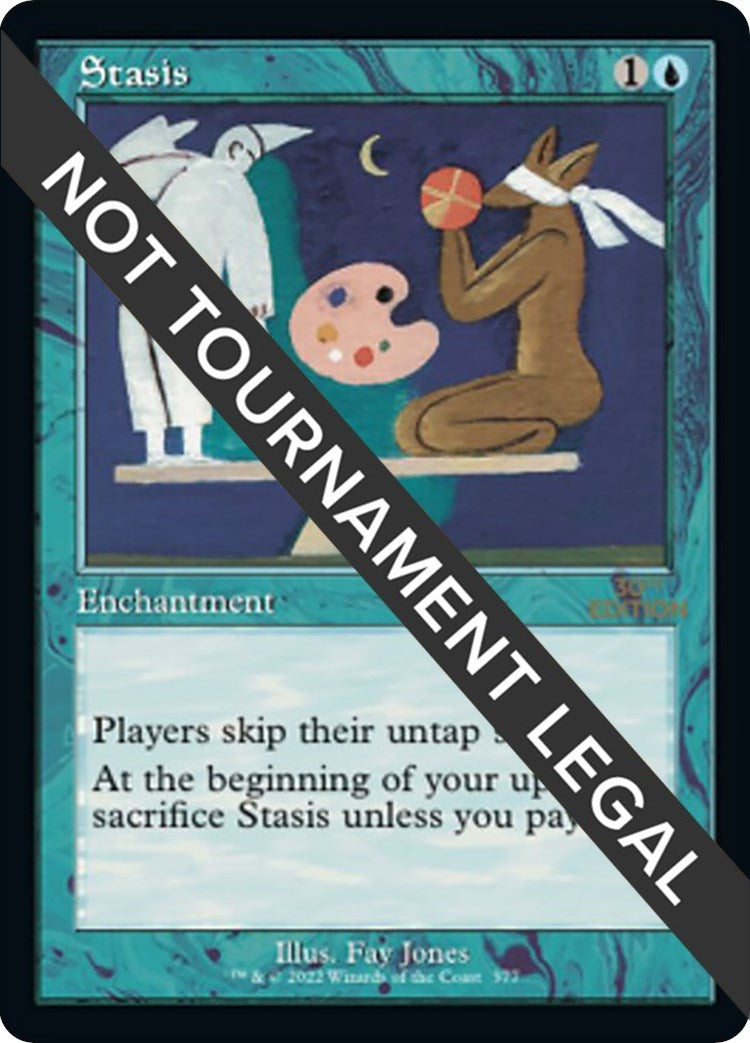 Stasis (Retro Frame) (377) [30A] - MTG Single