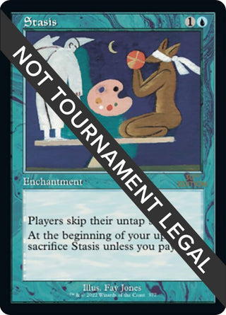 Stasis (Retro Frame) (377) [30A] - MTG Single