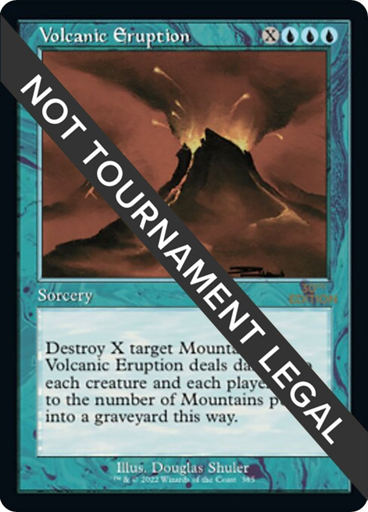 Volcanic Eruption (Retro Frame) (385) [30A] - MTG Single