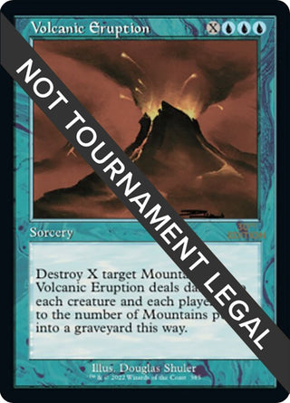 Volcanic Eruption (Retro Frame) (385) [30A] - MTG Single