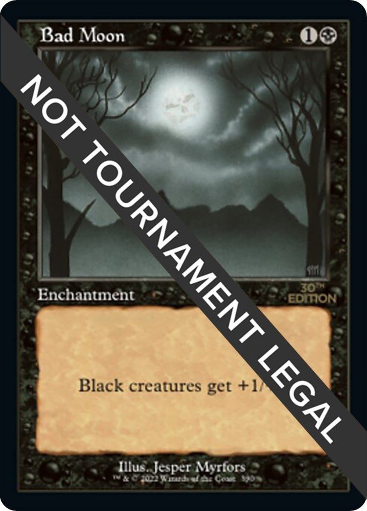 Bad Moon (Retro Frame) (390) [30A] - MTG Single