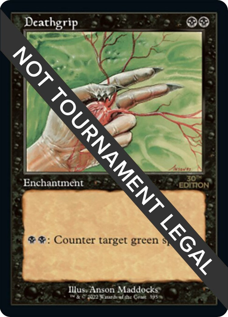 Deathgrip (Retro Frame) (395) [30A] - MTG Single