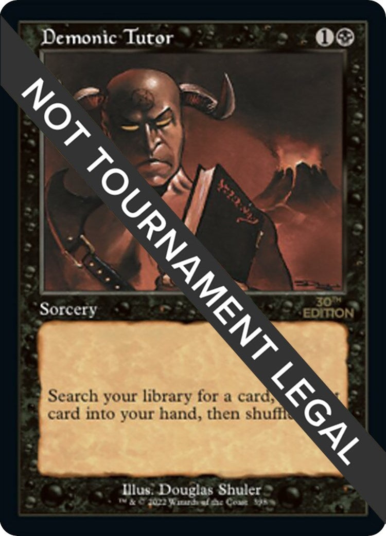 Demonic Tutor (Retro Frame) (398) [30A] - MTG Single