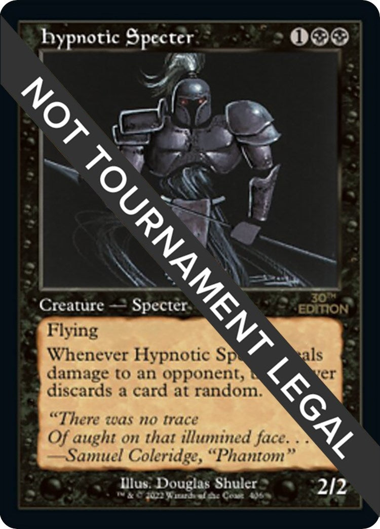 Hypnotic Specter (Retro Frame) (406) [30A] - MTG Single