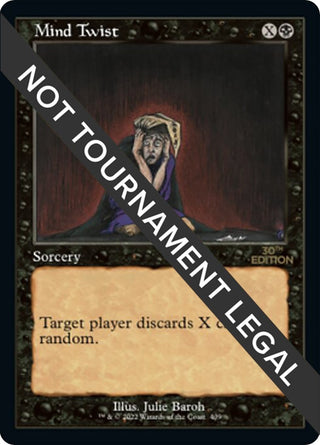 Mind Twist (Retro Frame) (409) [30A] - MTG Single