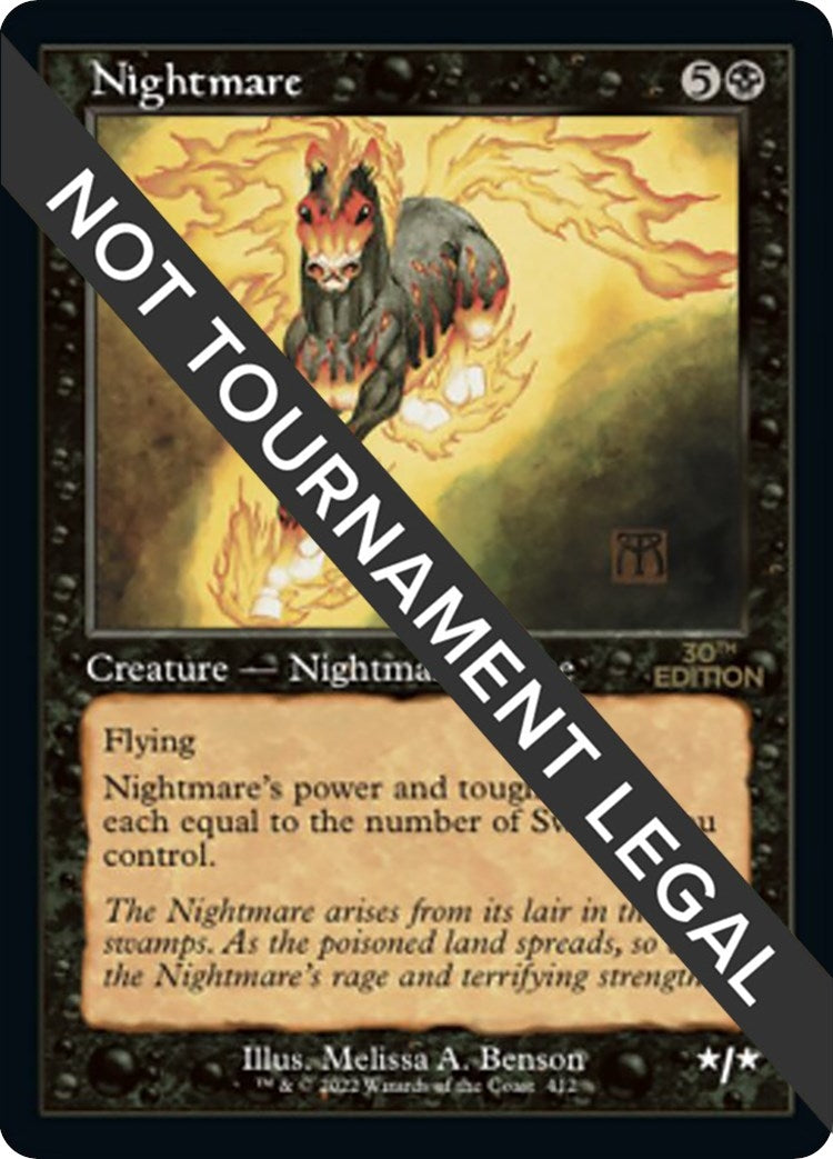 Nightmare (Retro Frame) (412) [30A] - MTG Single
