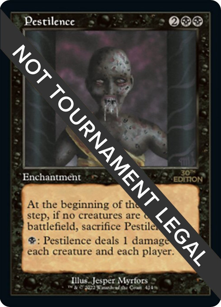 Pestilence (Retro Frame) (414) [30A] - MTG Single